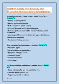 Aviation Safety and Security: A Comprehensive Guide to Proactive Examination