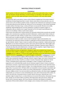 Slide e libro “Nani sulle spalle di giganti”