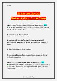 California Architects Practice Act: Exam Questions and Answers