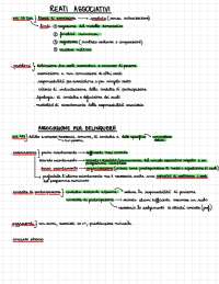 Schema sui Reati associativi