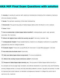 Alpha Kappa Alpha Sorority: History, Structure, and Programs
