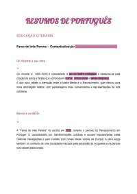 RESUMOS FARSA INES PEREIRA 10 ANO