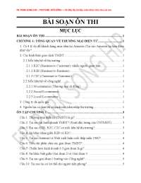 bài soạn ôn thi tmđt
