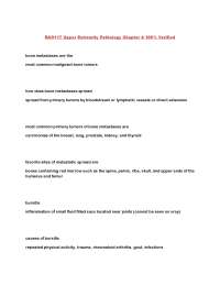 Upper Extremity Pathology: Bone Tumors, Arthritis, and Other Conditions