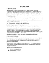 Historia clniica de paciente en gine