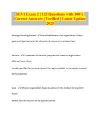 Strategic Planning and Management: Definitions and Concepts