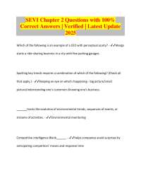 Strategic Management: Analyzing the External Environment - Chapter 2 Q&A