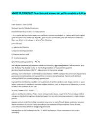 NBME 26 2024/2025: Comprehensive Basic Science Self-Assessment Questions and Answers