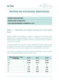 ATIVIDADE INDIVIDUAL GESTÃO DE CAPITAL DE GIRO