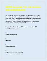 NREMT Paramedic Prep - 200 Questions with Verified Solutions