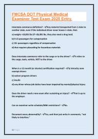 FMCSA DOT Physical Exam Guide for Medical Professionals