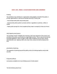 Canadian Policing: History, Theories, and Contemporary Issues