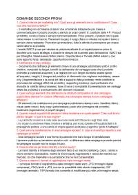 Preparazione II prova Grafica e comunicazione