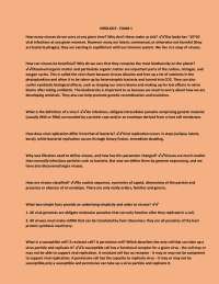 Virology Exam 1: Key Concepts and Principles