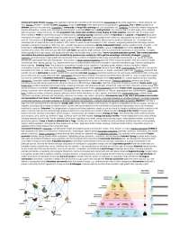Ecology Science Olympiad Cheat Sheet
