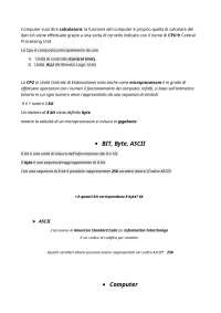 Appunti di Informatica per concorsi