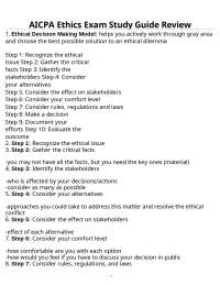 Ethics and Regulations in Accounting: A Guide for CPAs