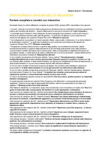 Paniere psicologia e analisi relazioni interpersonali - Grumi/Camisasca (chiuse e aperte)