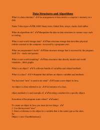 Data Structures and Algorithms: A Comprehensive Guide with Exercises and Explanations
