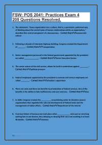 Practices Exam 4: POS 2041: American Government and Politics