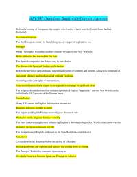 APUSH Questions Bank with Correct Answers: A Study Guide for American History