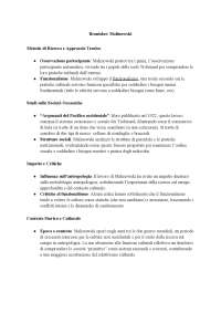 Sintesi Malinowski antropologia culturale
