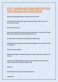 ATPL SAMRA AIR EXAM 2025 EDITION WITH 350 SOLVED QUESTIONS