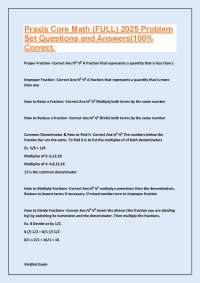 Praxis Core Math Exam Prep: Key Concepts & Practice