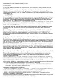 Sintesi la vita quotidiana come gioco di ruolo