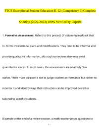 Exceptional Student Education: Key Concepts and Practices for K-12 Teachers