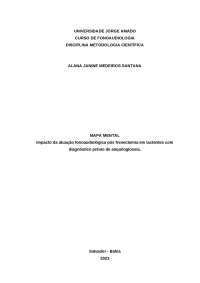 Mapa mental metodologia