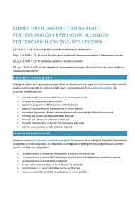 Ordinamento penitenziario