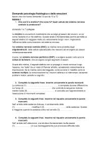 Psicologia fisiologica e delle emozioni Iacobacci