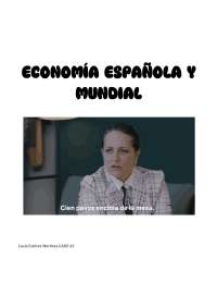 economia española y mundial