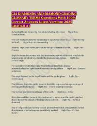 Diamond Grading Glossary Terms: Questions and Answers