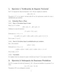 Ejercicios de álgebra