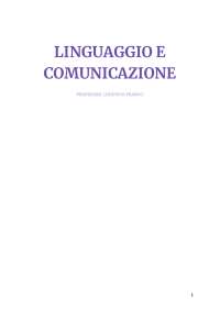 Linguistica Generale: Esercizi e Quiz - Prof. Franco