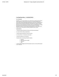 Haematuria ILA - Urology Integrated Learning Activity (ILA)