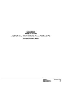 Paniere 2025 ANTROPOLOGIA prof. Piombo Mattia