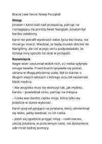 Bracia Lwie serce Opis na dole