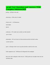 ASVAB Test Preparation: Earth Science and Physics Concepts