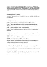 Análisis de los referentes formativos y profesionales del módulo MF0972