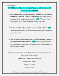 COG170 Chapter 9: Summaries Cogito Fundamentals Questions with Correct Answers 2025/2026