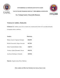 Trabajo de primer semestre