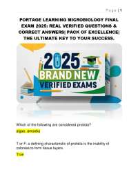 Microbiology Final Exam Questions and Answers: A Study Guide for 2025