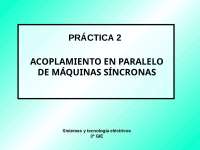 Práctica 2: Acoplamiento en Paralelo de Máquinas Síncronas