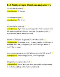 FLS Written Exam Questions And Answers