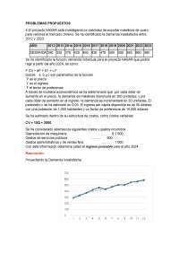 ejercicio de proyectos