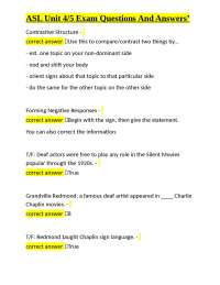 ASL Unit 4/5 Exam Questions and Answers: Comprehensive Guide to Key Concepts and Practice