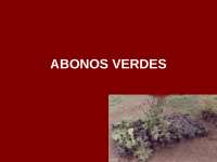 Abonos Verdes: Una Guía para la Agricultura Sostenible